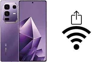 Générer un QR code avec la clé Wifi sur un Infinix Note 50 Pro+