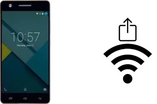 Générer un QR code avec la clé Wifi sur un Infinix S2