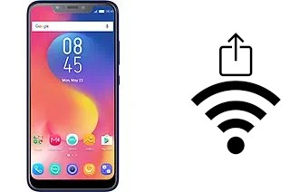 Générer un QR code avec la clé Wifi sur un Infinix S3X