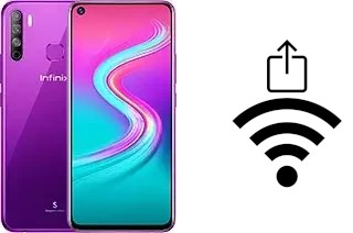 Générer un QR code avec la clé Wifi sur un Infinix S5 lite