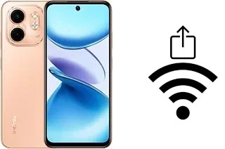 Générer un QR code avec la clé Wifi sur un Infinix Smart 9 HD