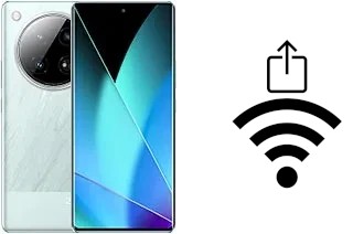 Générer un QR code avec la clé Wifi sur un Infinix Zero 40 4G