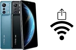 Générer un QR code avec la clé Wifi sur un Infinix Zero 5G