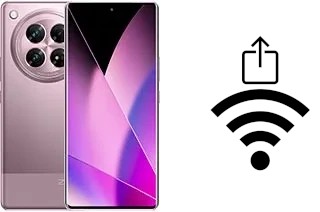 Générer un QR code avec la clé Wifi sur un Infinix Zero 40