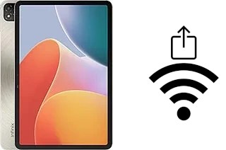 Générer un QR code avec la clé Wifi sur un Infinix Xpad