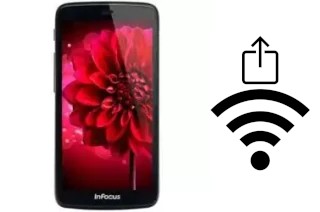 Générer un QR code avec la clé Wifi sur un InFocus IN810