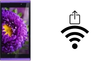 Générer un QR code avec la clé Wifi sur un InFocus M310 Charm Purple