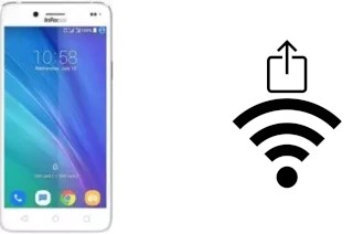 Générer un QR code avec la clé Wifi sur un InFocus S1