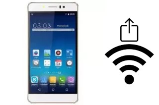 Générer un QR code avec la clé Wifi sur un Infone X-Cite Slim