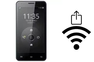 Générer un QR code avec la clé Wifi sur un Inovo I-05 Big