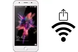 Générer un QR code avec la clé Wifi sur un Inovo I581