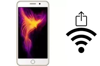 Générer un QR code avec la clé Wifi sur un Inovo I628