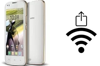 Générer un QR code avec la clé Wifi sur un Intex Aqua Speed