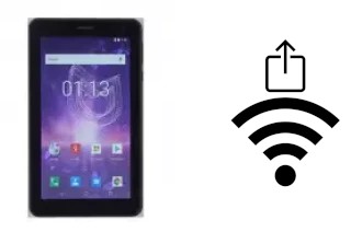 Générer un QR code avec la clé Wifi sur un Irbis TZ754