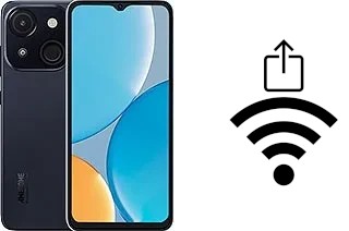 Générer un QR code avec la clé Wifi sur un itel A50C