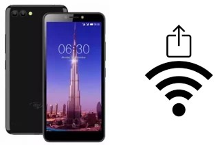 Générer un QR code avec la clé Wifi sur un itel P13 Plus