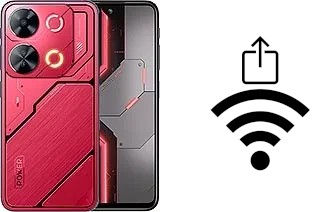 Générer un QR code avec la clé Wifi sur un itel P65