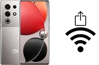 Générer un QR code avec la clé Wifi sur un itel S25 Ultra