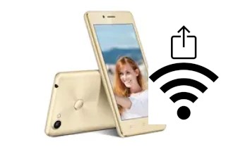 Générer un QR code avec la clé Wifi sur un itel Wish A41