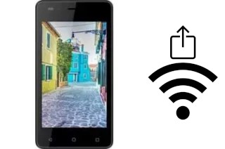 Générer un QR code avec la clé Wifi sur un Jinga A400