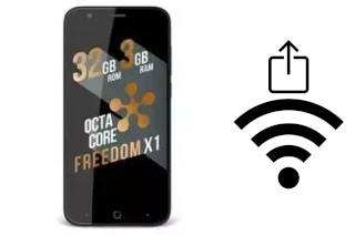 Générer un QR code avec la clé Wifi sur un Just5 Freedom X1