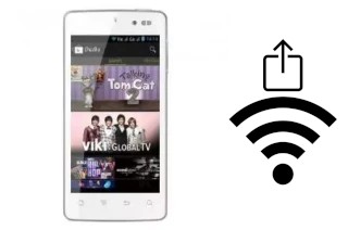 Générer un QR code avec la clé Wifi sur un K-Touch Q4