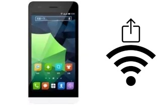 Générer un QR code avec la clé Wifi sur un K-Touch TOU CH3C
