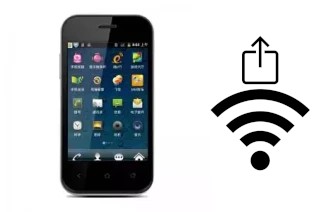 Générer un QR code avec la clé Wifi sur un K-Touch W655