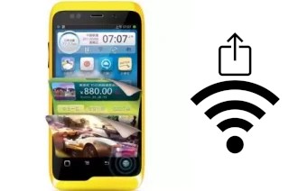 Générer un QR code avec la clé Wifi sur un K-Touch W700