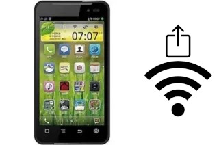Générer un QR code avec la clé Wifi sur un K-Touch W710