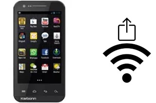 Générer un QR code avec la clé Wifi sur un Karbonn A11