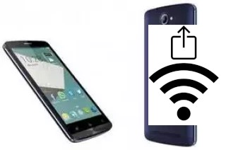 Générer un QR code avec la clé Wifi sur un Karbonn Aura 9
