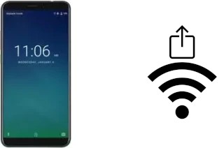 Générer un QR code avec la clé Wifi sur un Keecoo P11
