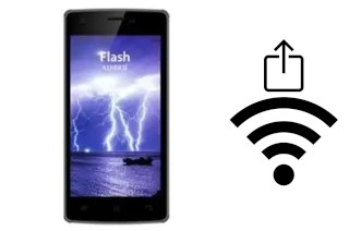 Générer un QR code avec la clé Wifi sur un KENEKSI Flash