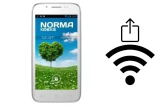 Générer un QR code avec la clé Wifi sur un KENEKSI Norma