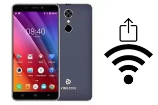 Générer un QR code avec la clé Wifi sur un KingZone N6