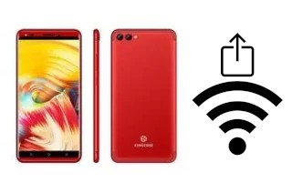 Générer un QR code avec la clé Wifi sur un KingZone P5i