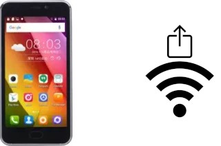 Générer un QR code avec la clé Wifi sur un KingZone S2