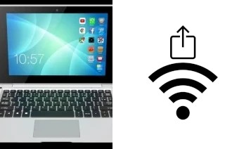 Générer un QR code avec la clé Wifi sur un Klipad Notebook KL2108NBE