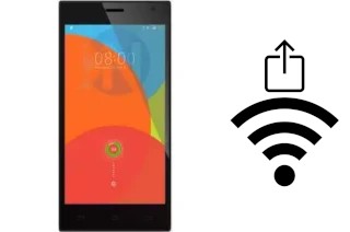 Générer un QR code avec la clé Wifi sur un KN-Mobile KN Mobile H55