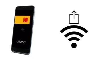 Générer un QR code avec la clé Wifi sur un Kodak SMARTWAY T1