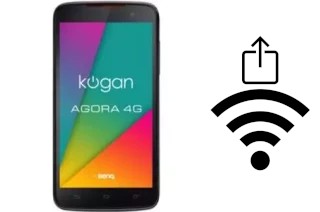 Générer un QR code avec la clé Wifi sur un Kogan Agora 4G