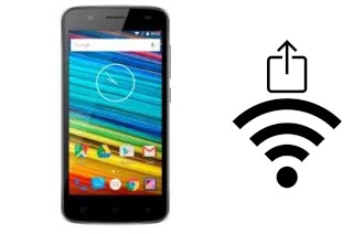 Générer un QR code avec la clé Wifi sur un Komu Color