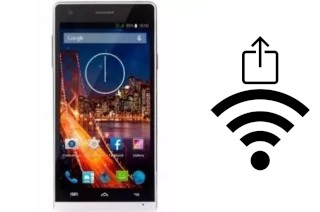 Générer un QR code avec la clé Wifi sur un Komu K-Style