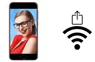 Générer un QR code avec la clé Wifi sur un Konka S3