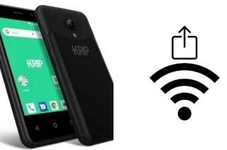 Générer un QR code avec la clé Wifi sur un Krip K4b