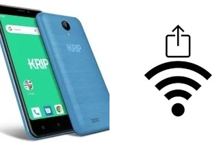 Générer un QR code avec la clé Wifi sur un Krip K5d