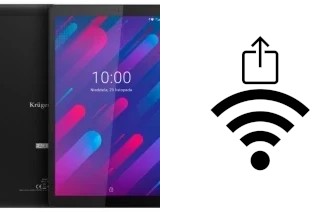 Générer un QR code avec la clé Wifi sur un Kruger-Matz EAGLE 702