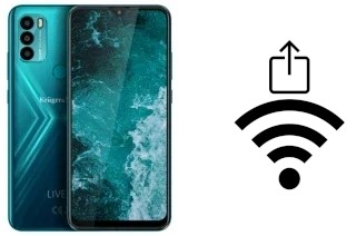 Générer un QR code avec la clé Wifi sur un Kruger-Matz LIVE 9