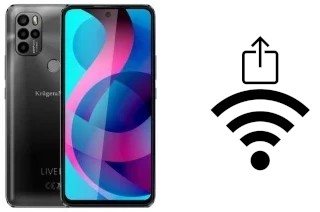 Générer un QR code avec la clé Wifi sur un Kruger-Matz LIVE 9S